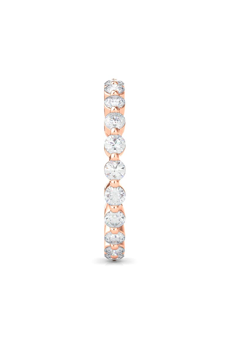 Lab Grown Diamond Single Prong Eternity Band Ring, Alternate, color, ROSE GOLD