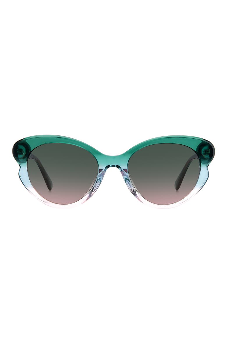 53mm elina/g/s round sunglasses, Main, color, 03UK-JP