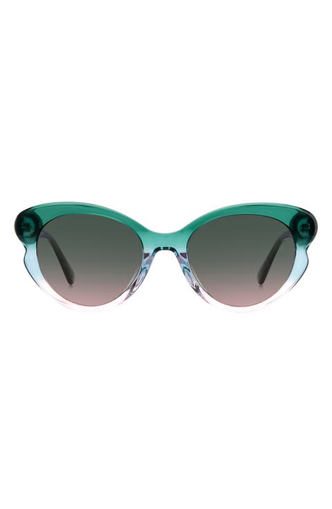 53mm elina/g/s round sunglasses