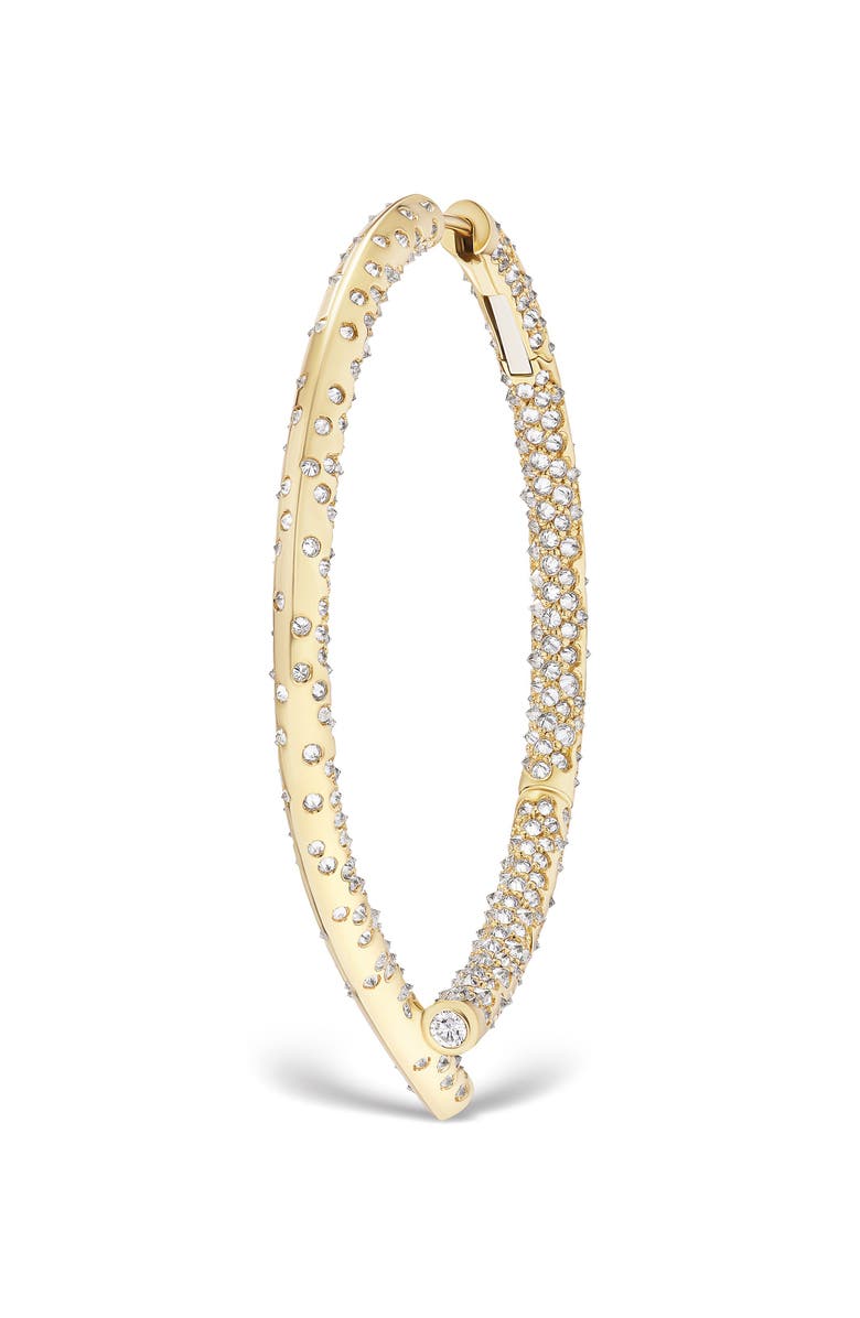 TABAYER Oera Pavé Diamond Orb Earrings, Main, color, Yellow Gold