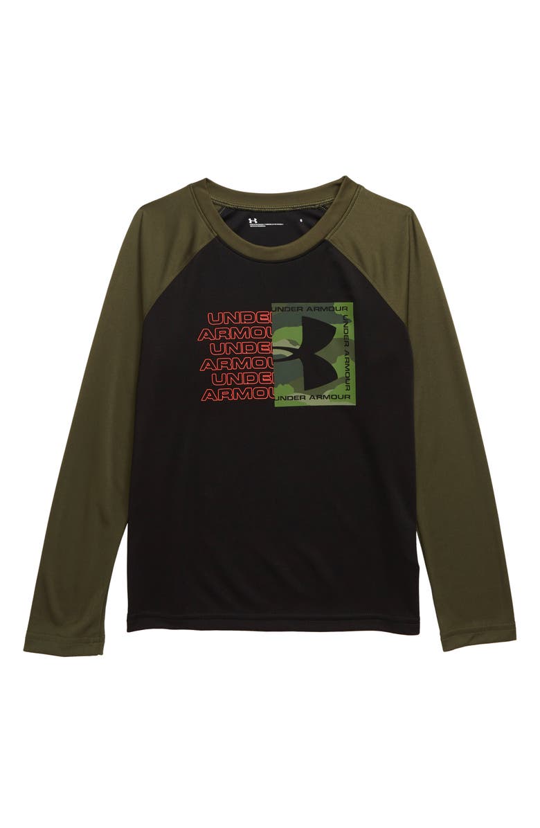 Under Armour Bandit Camo Wordmark HeatGear<sup>®</sup> T-Shirt, Main, color,