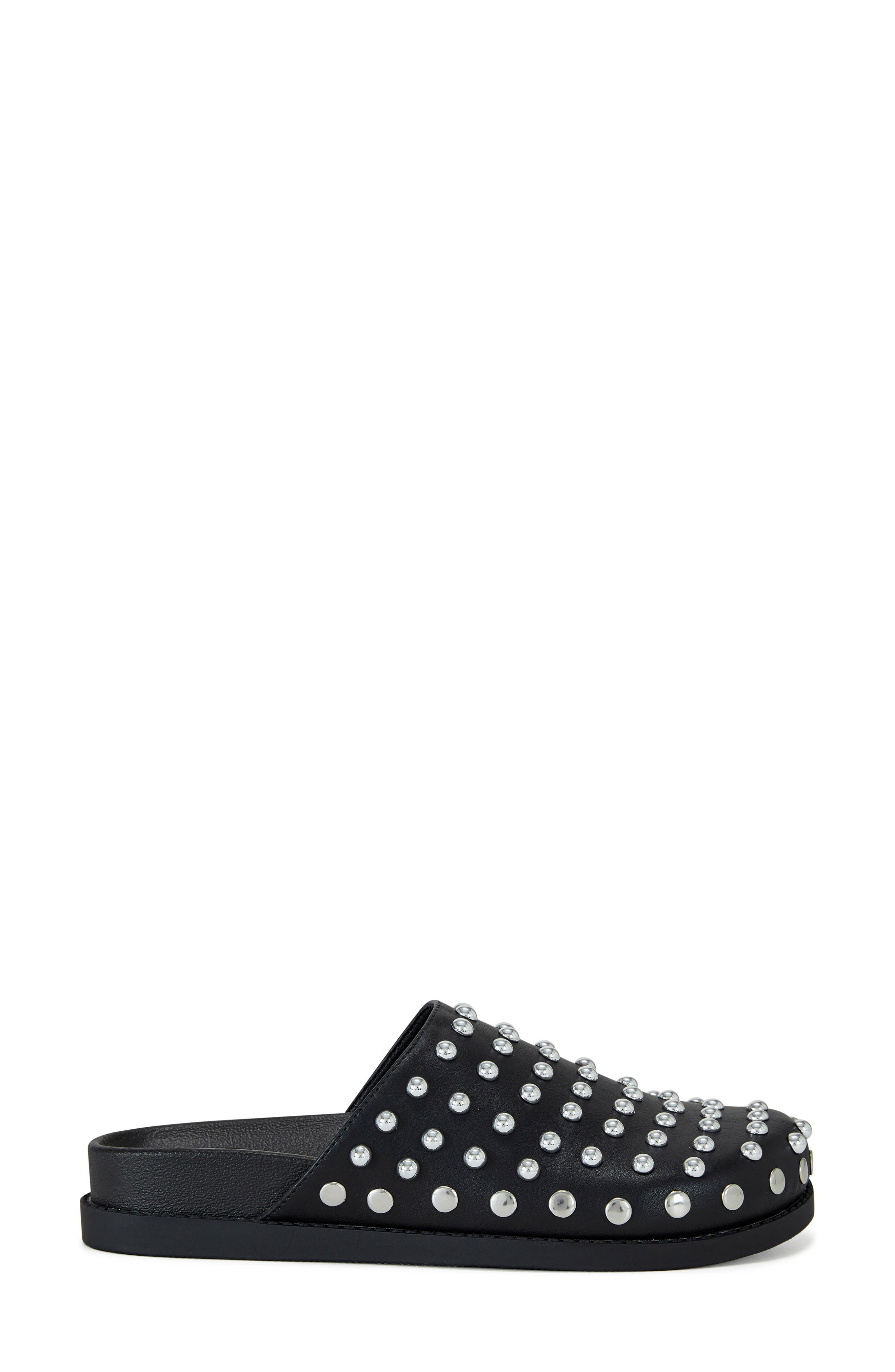 AZALEA WANG Traverse Studded Mule, Alternate, color, Black