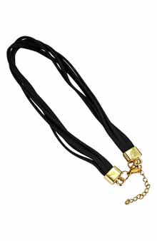 Five Strand Velvet Choker