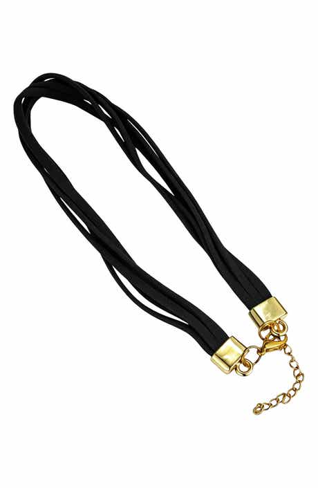 Five Strand Velvet Choker