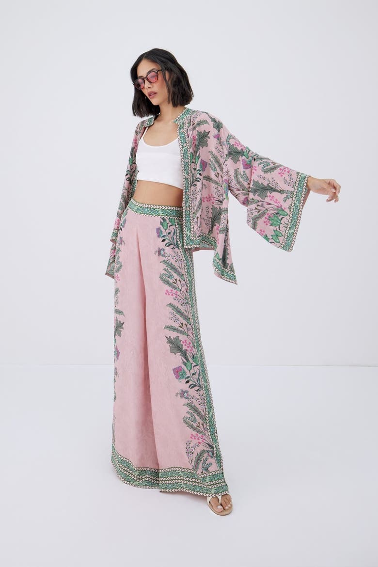 Ariyah Trousers, Alternate, color, Pastel Pink