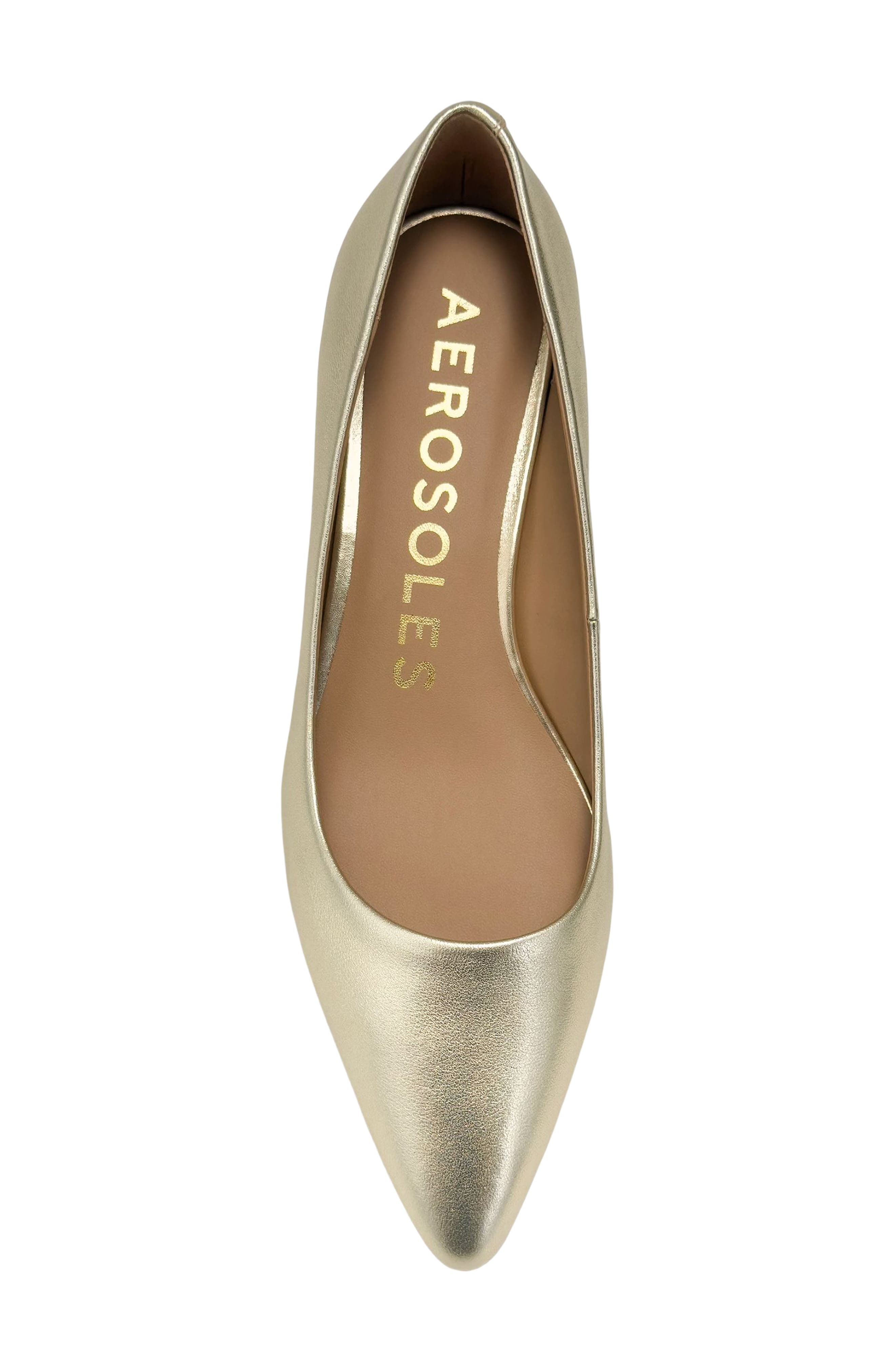 Rana Kitten Heel Pump, Alternate, color, SOFT GOLD