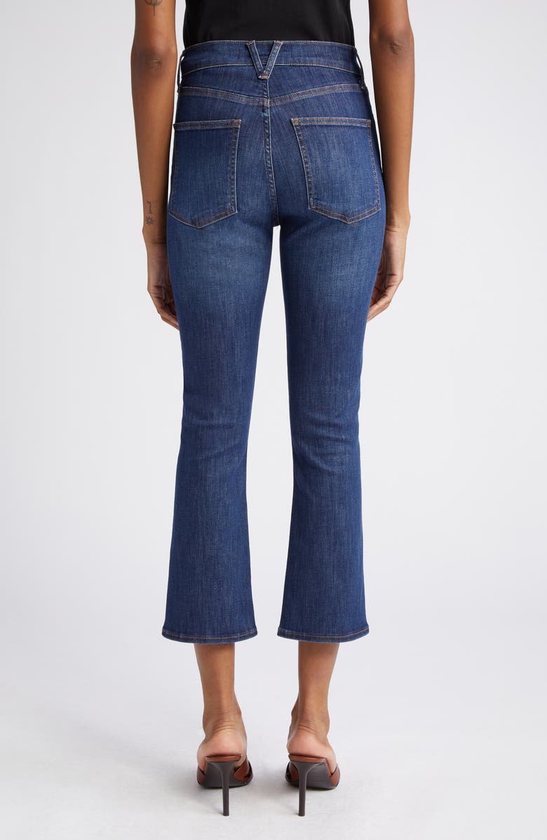 Veronica Beard Carly High Waist Kick Flare Jeans, Alternate, color, Bright Blue