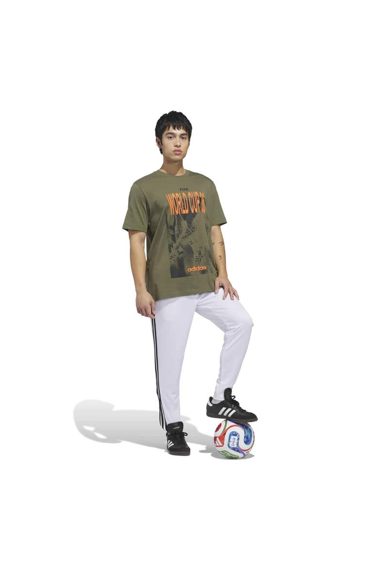 Men's adidas  Dark Green 2026 FIFA World Cup Tour T-Shirt, Alternate, color, Dark Green