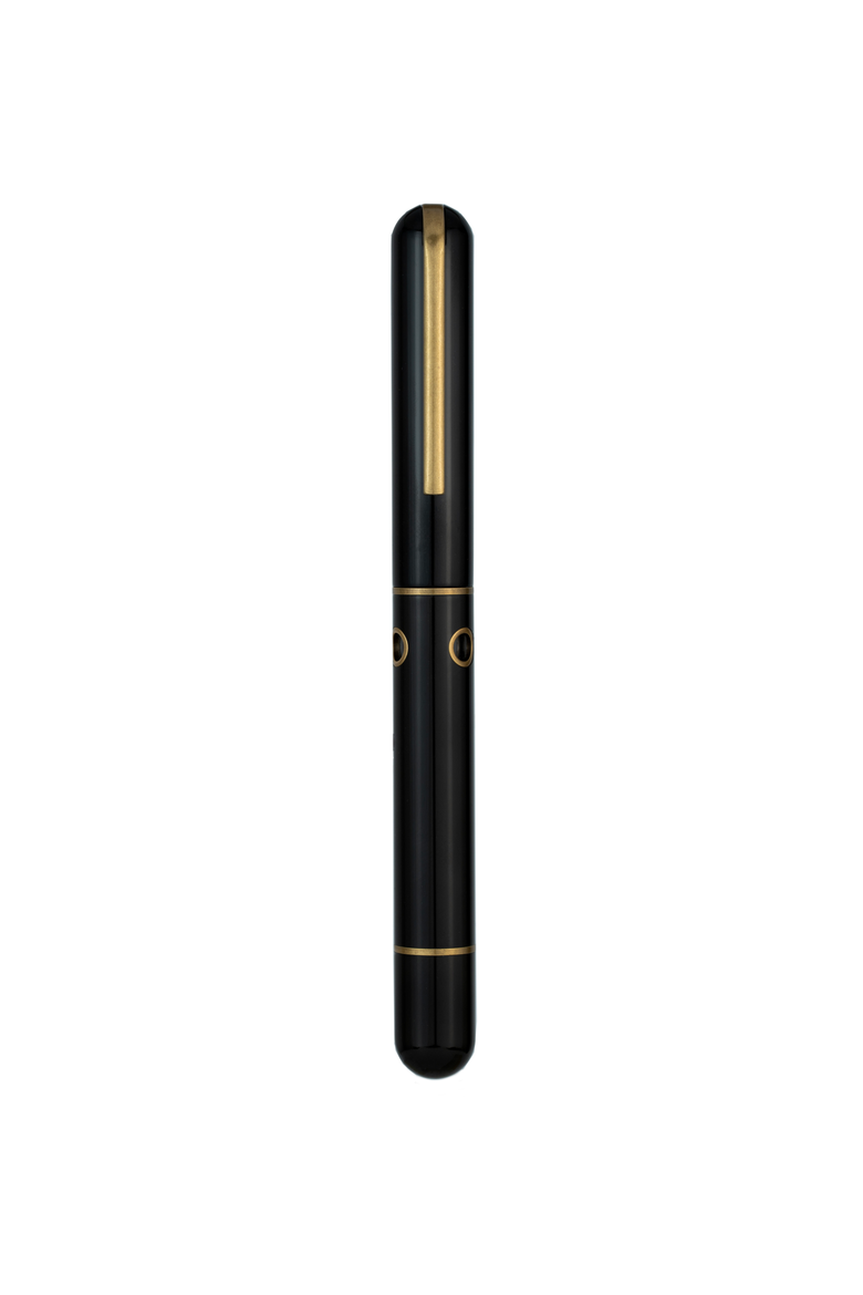 Nautilus Bronze Corydoras Ebonite Fountain Pen, Main, color, Black Medium