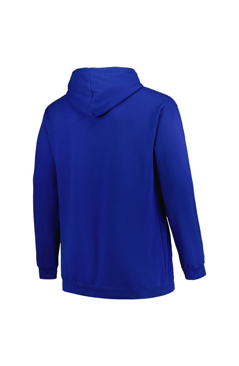 PROFILE Men's Profile Blue Tampa Bay Lightning Big & Tall Arch Over Logo Pullover Hoodie, Alternate, color, Blue