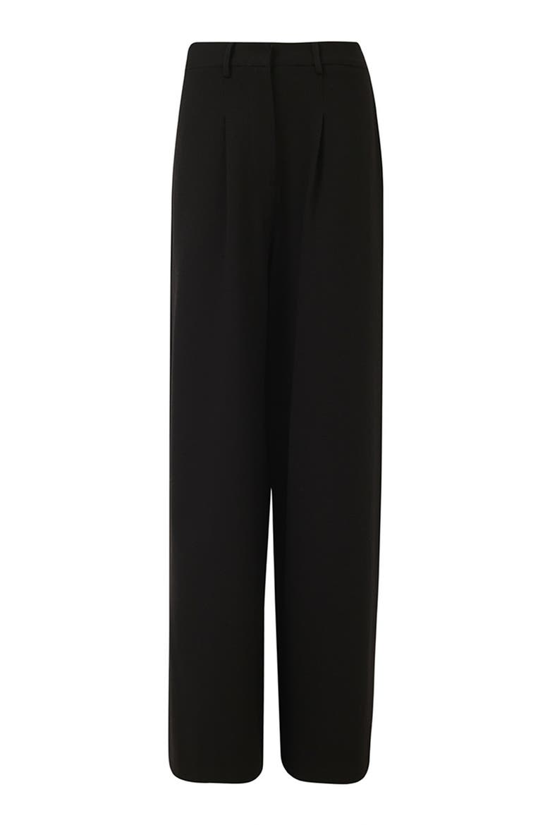 Wide-Leg Pants, Main, color, Black