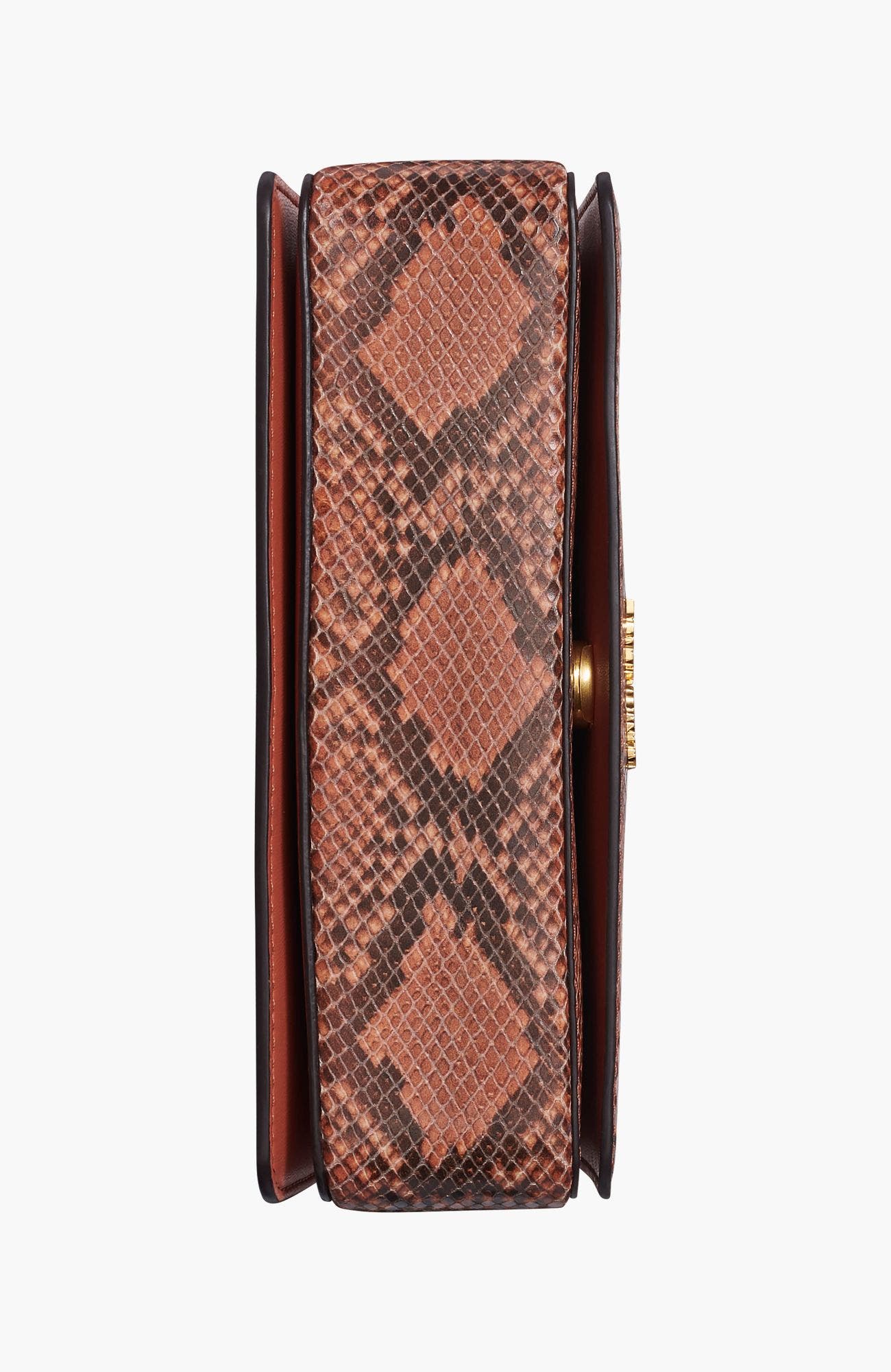 Jericho Snake Shoulder Bag, Alternate, color, Amber