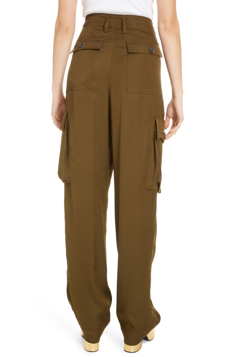 Dries Van Noten High Waist Wide Leg Pants, Alternate, color,