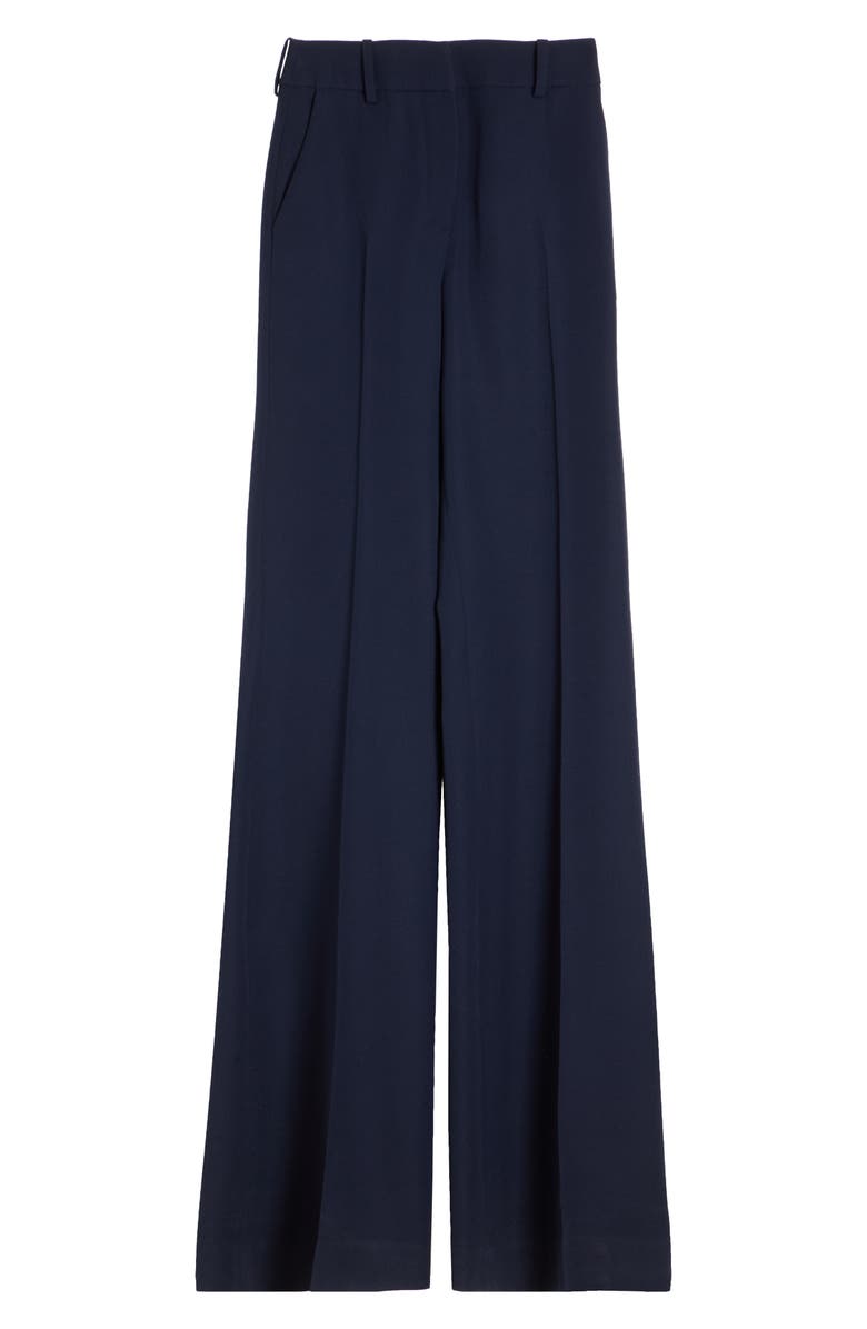 Balmain Cotton Flare Leg Trousers, Alternate, color, 