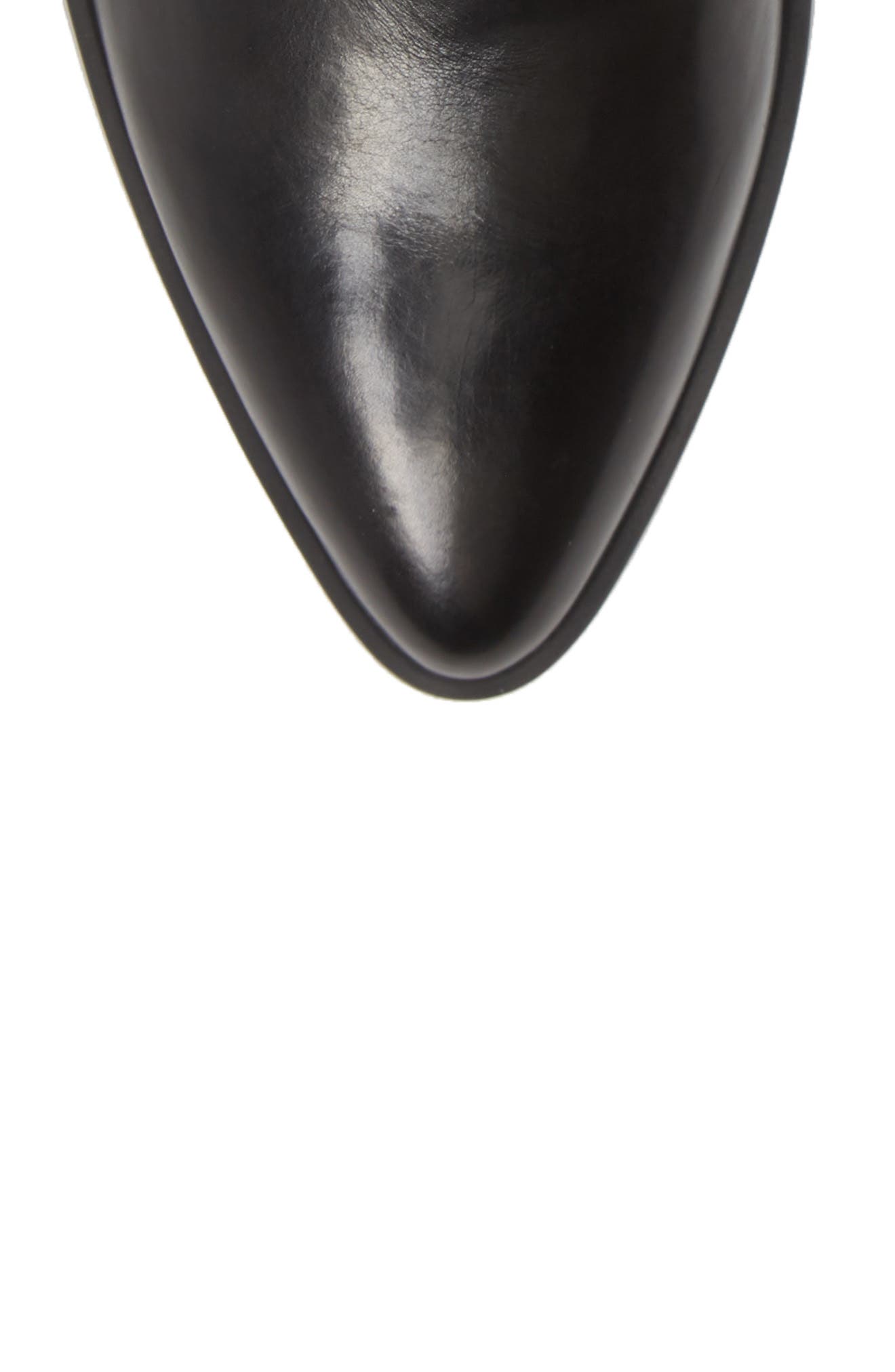 Sloan Bootie, Alternate, color, BLACK LEATHER