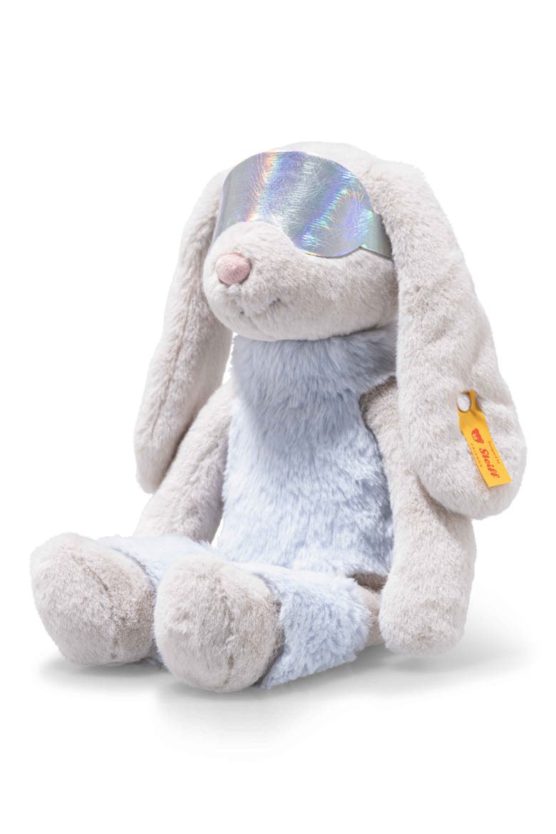 Hoppie Rabbit in Ski Outfit, Alternate, color, BLUE MULTI