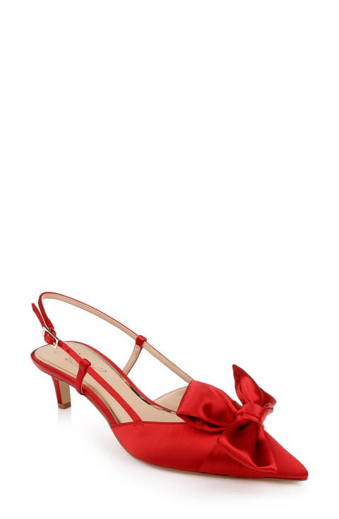 Shoshana Pointed Toe Slingback Pump (Women)