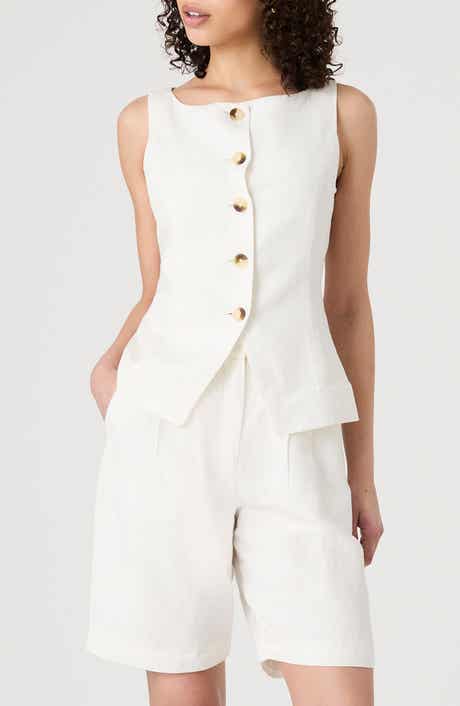 French Connection Cutaway Vest