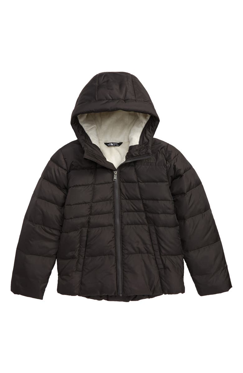 The North Face Moondoggy Water Repellent Reversible Down Jacket, Main, color, 