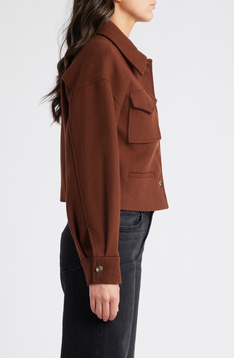 PAIGE Ashtyn Wool Blend Jacket, Alternate, color, Cappucino