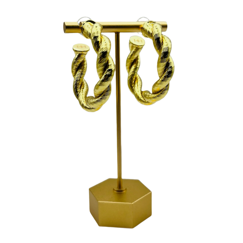 Holst + Lee Holst+lee Hot Girl Hoop In Gold