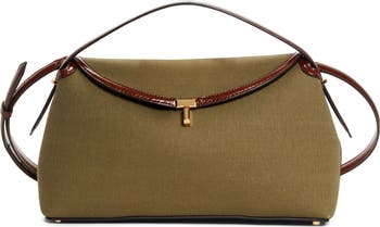 TOTEME T-Lock Canvas Top Handle Bag | Nordstrom