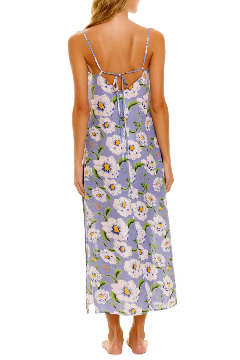 Frida Summer Dunes Linen Nightgown, Alternate, color, SUMMER DUNES