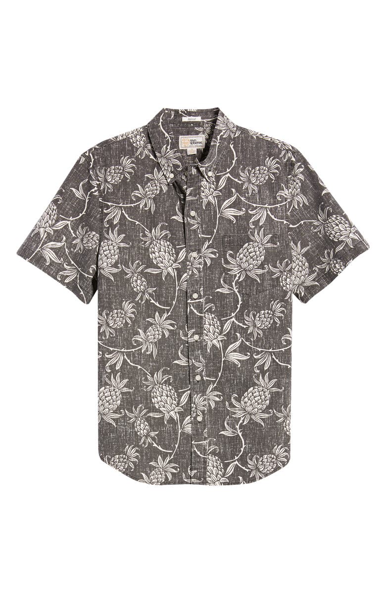 Reyn Spooner Aloha Welcome Tailored Fit Short Sleeve Button-Down Shirt, Alternate, color,