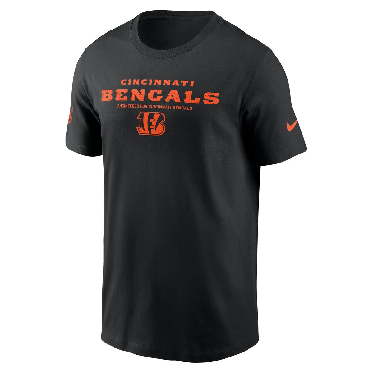 Men's Nike Black Cincinnati Bengals Sideline Performance T-Shirt - image 2