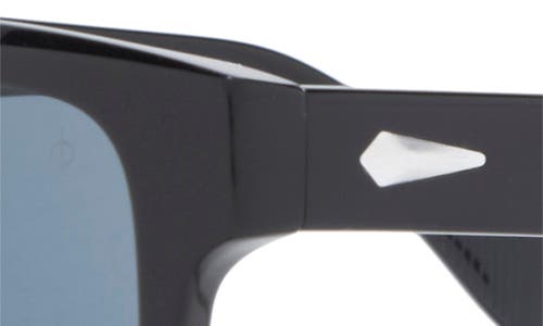 Rag & Bone 54mm Rectangular Sunglasses In Blue