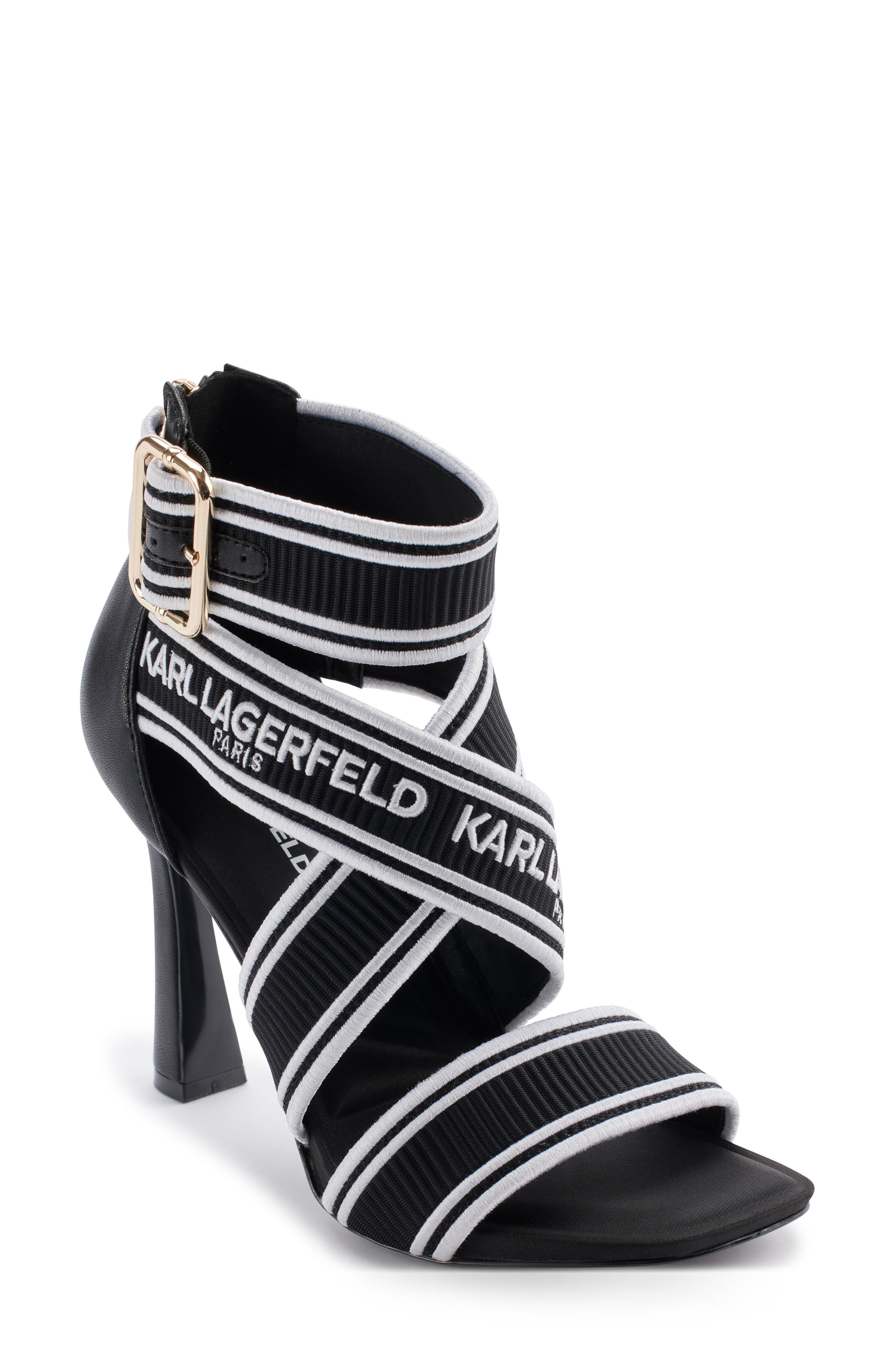 KARL LAGERFELD PARIS Careliz II Strappy Sandal, Main, color, 