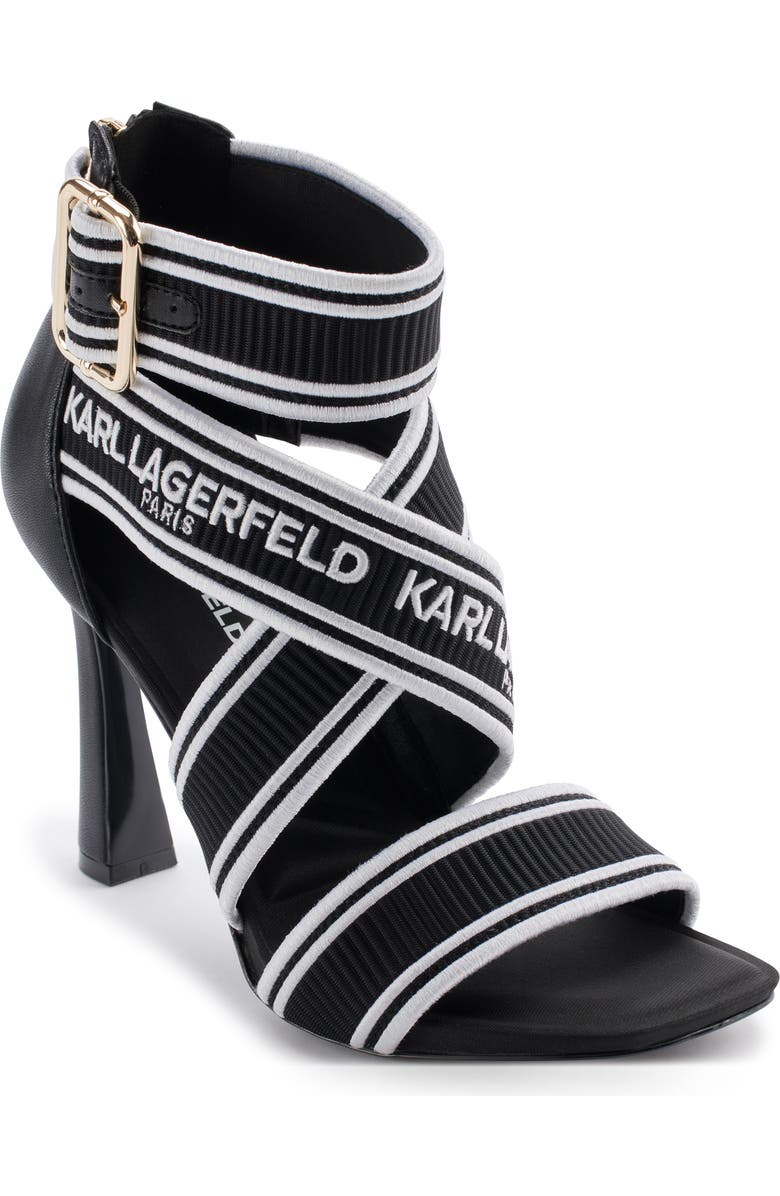 KARL LAGERFELD PARIS Careliz II Strappy Sandal, Main, color,