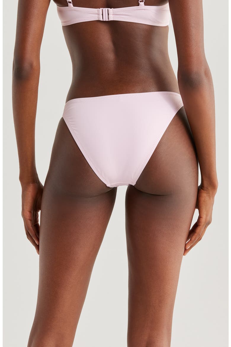 The Harley High Cut Bikini Bottoms, Alternate, color, CARNATION