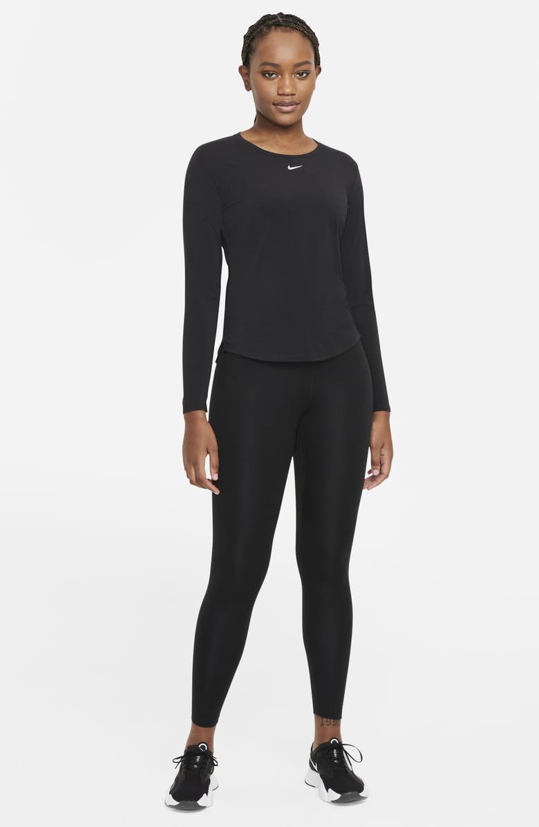 Nike One Luxe Dri-FIT Long Sleeve Top, Alternate, color,
