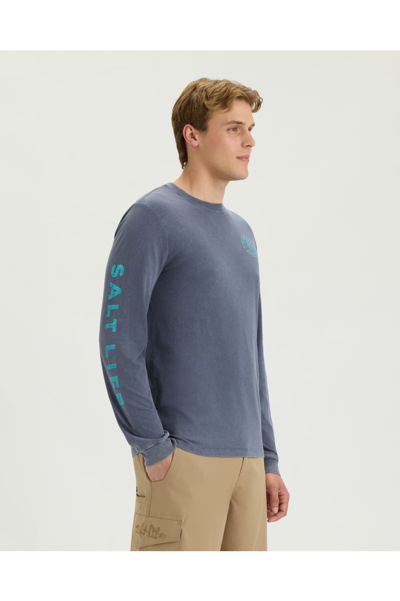 Offshore Strike Long Sleeve Tee, Alternate, color, FUTURE GREY