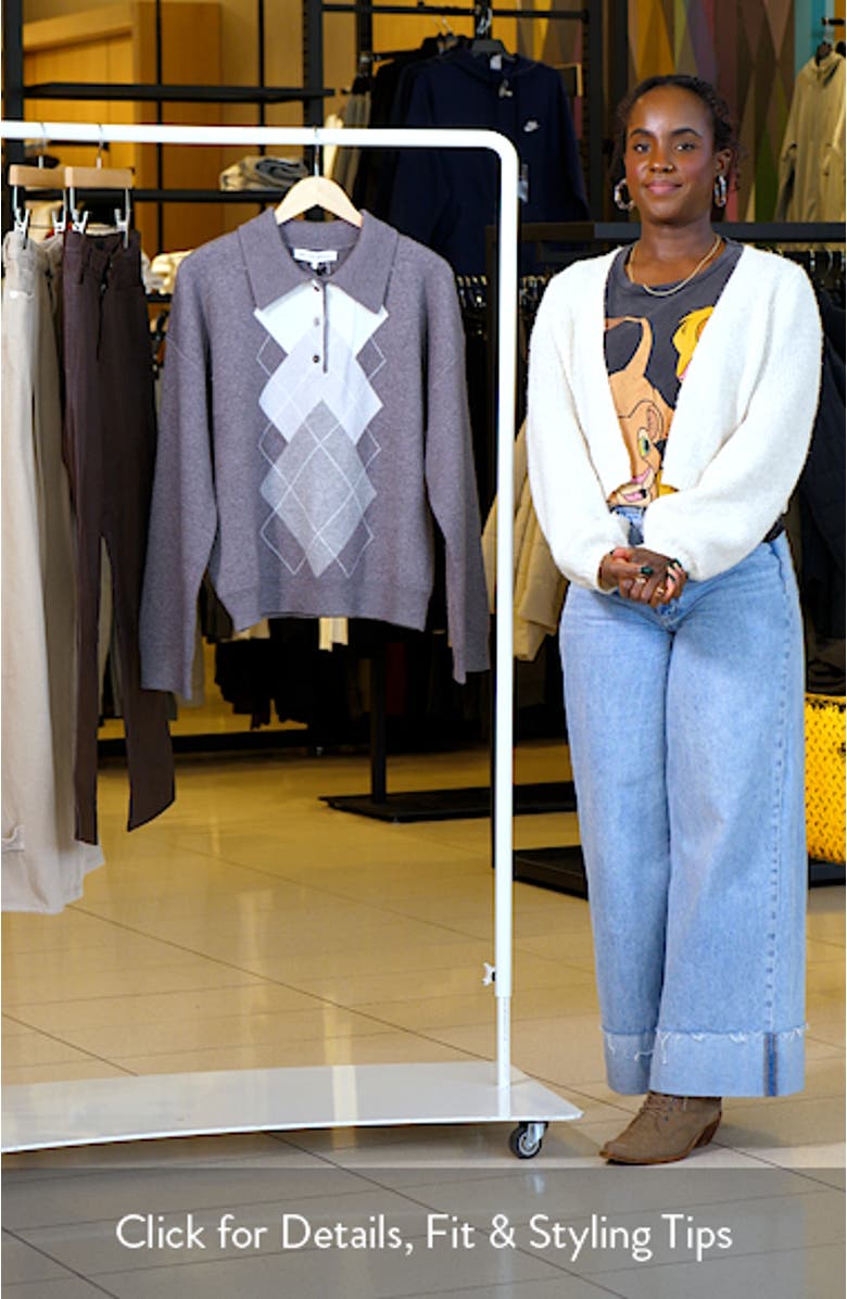 Argyle Polo Sweater, sales video thumbnail