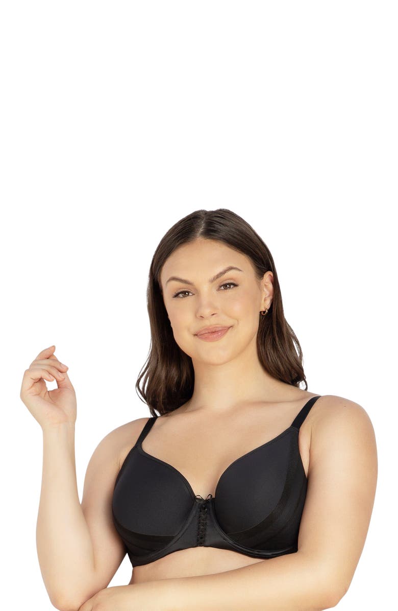 Parfait Shea Spacer T-Shirt Bra, Main, color, Black