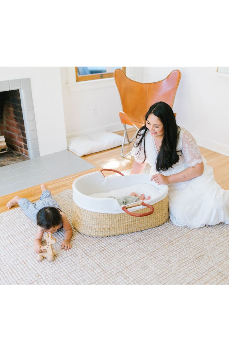 Design Dua Natural Bilia Bassinet, Alternate, color, Natural