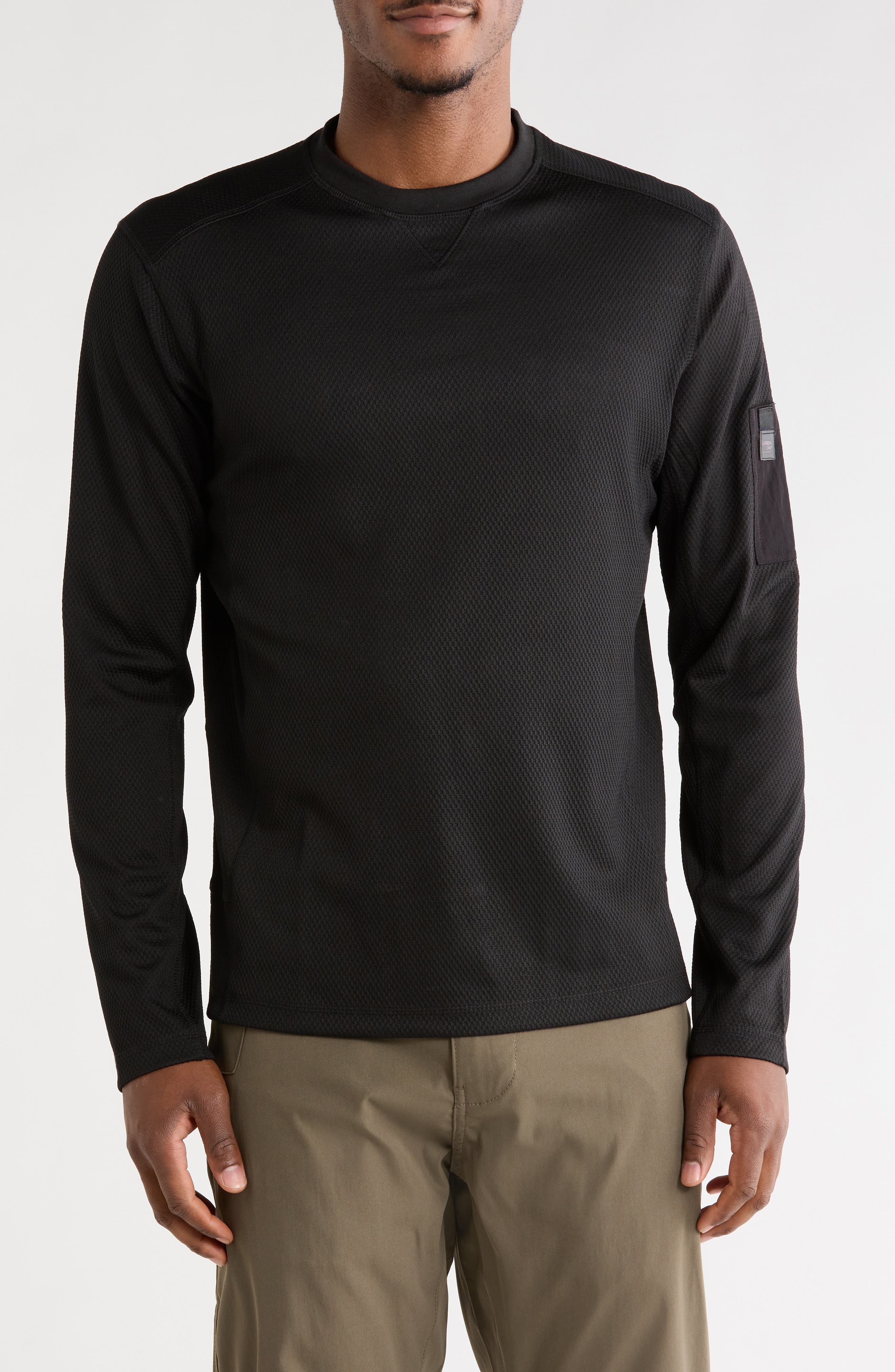 CARBON + CRAFT Piqué Long Sleeve T-Shirt
