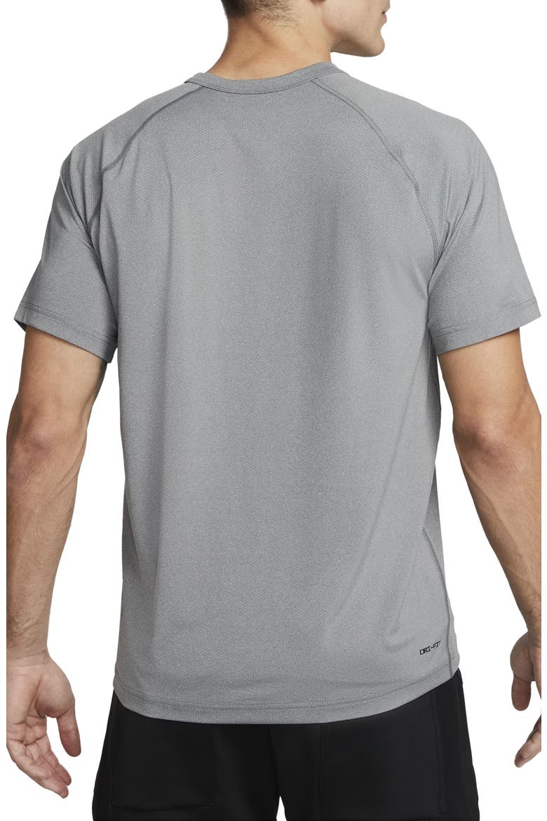Dri-FIT Ready Training T-Shirt, Alternate, color, 084 SMOKE GREY/HEATHER/BLACK