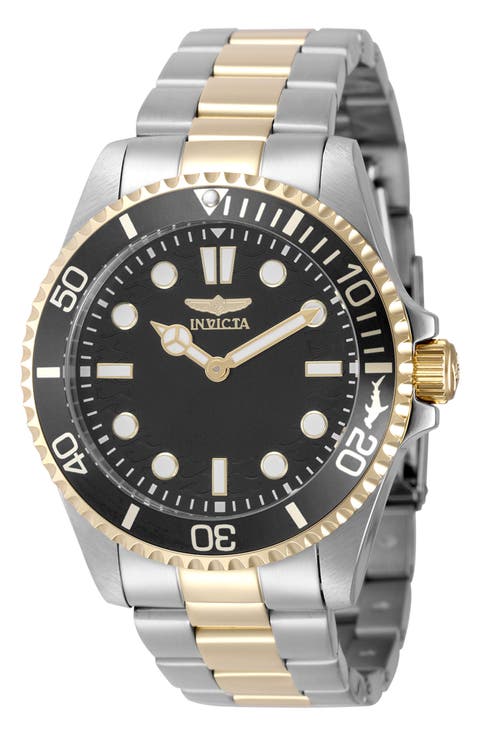 Pro Diver Bracelet Watch, 43mm