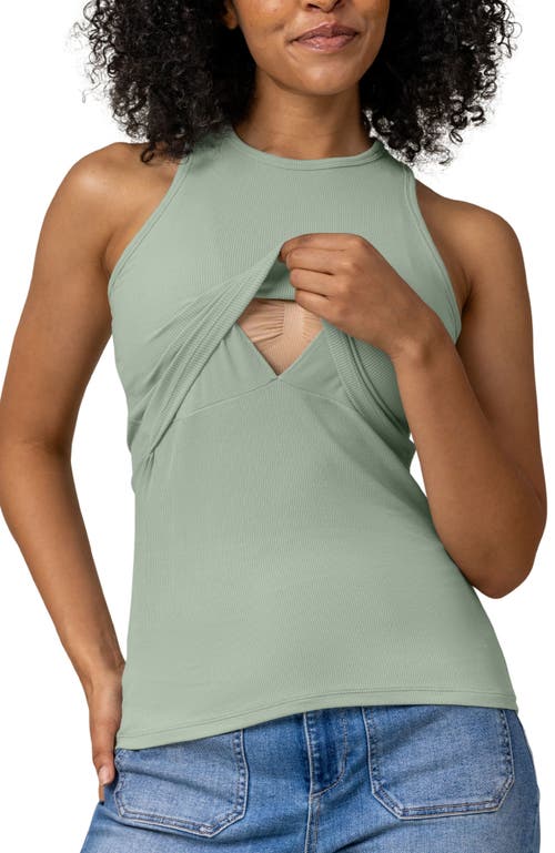 Kindred Bravely Ribbed Racerback Nursing Tank