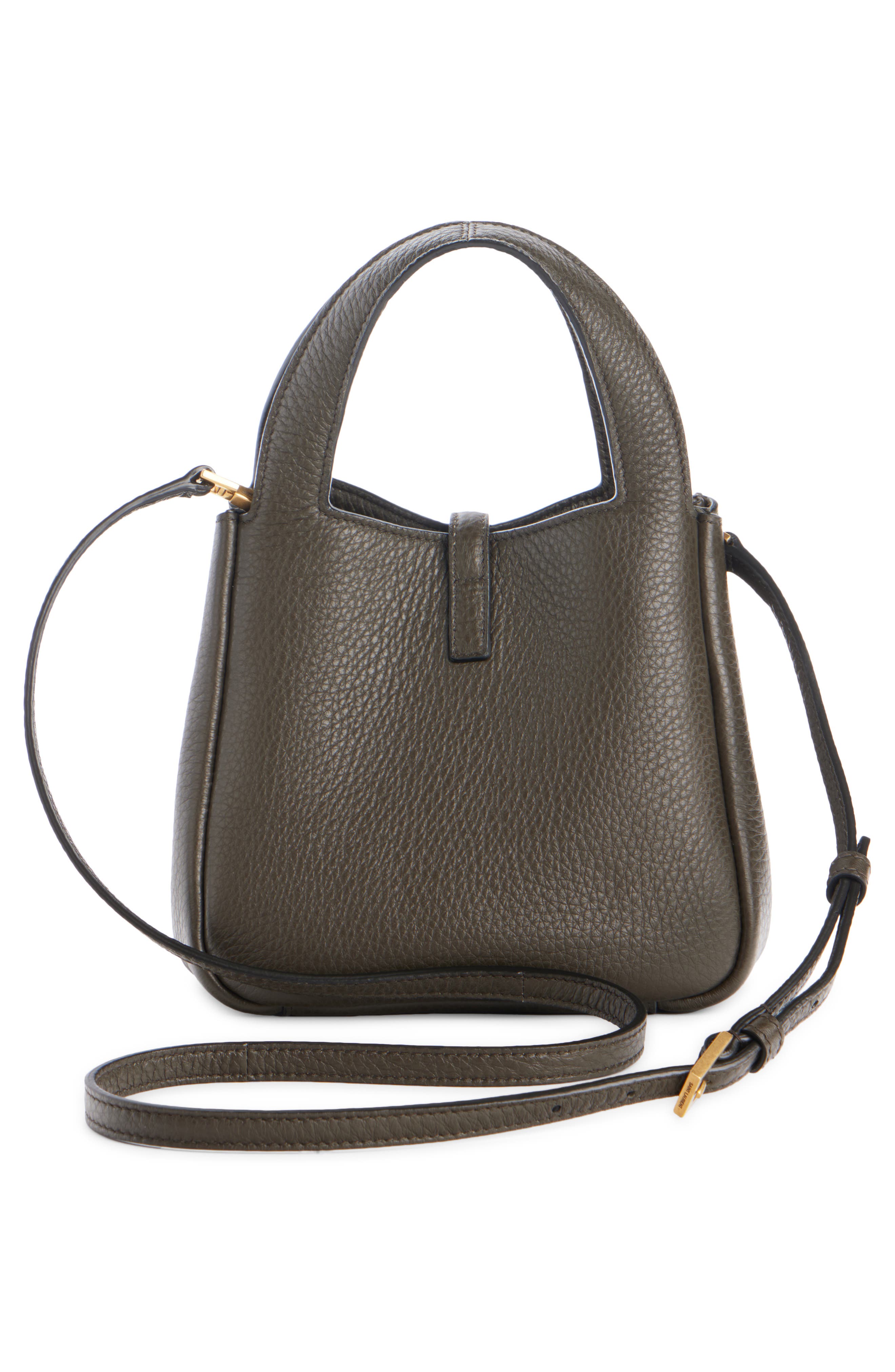Baby Bea Leather Tote, Alternate, color, LIGHT MUSK