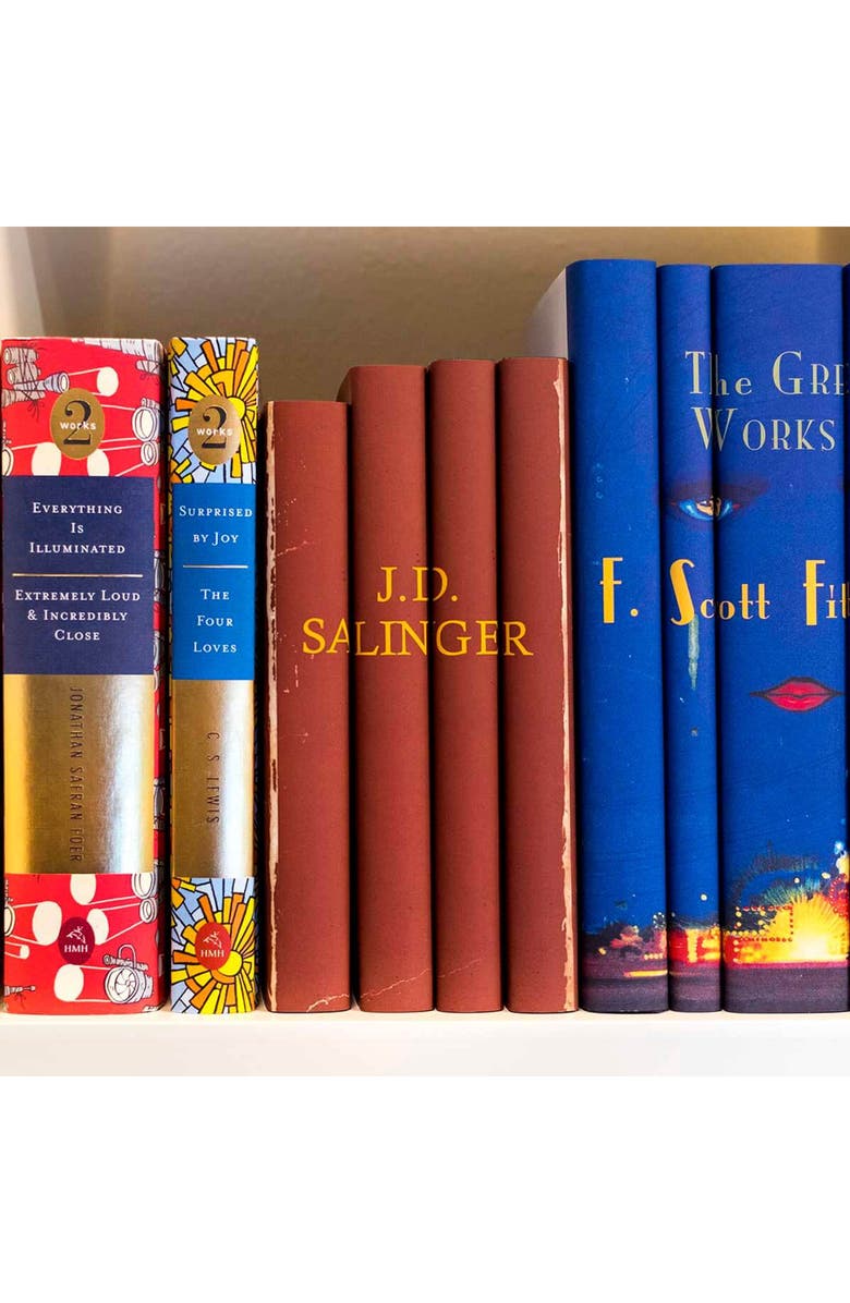 Juniper Books J.D. Salinger Book Set, Alternate, color, Red