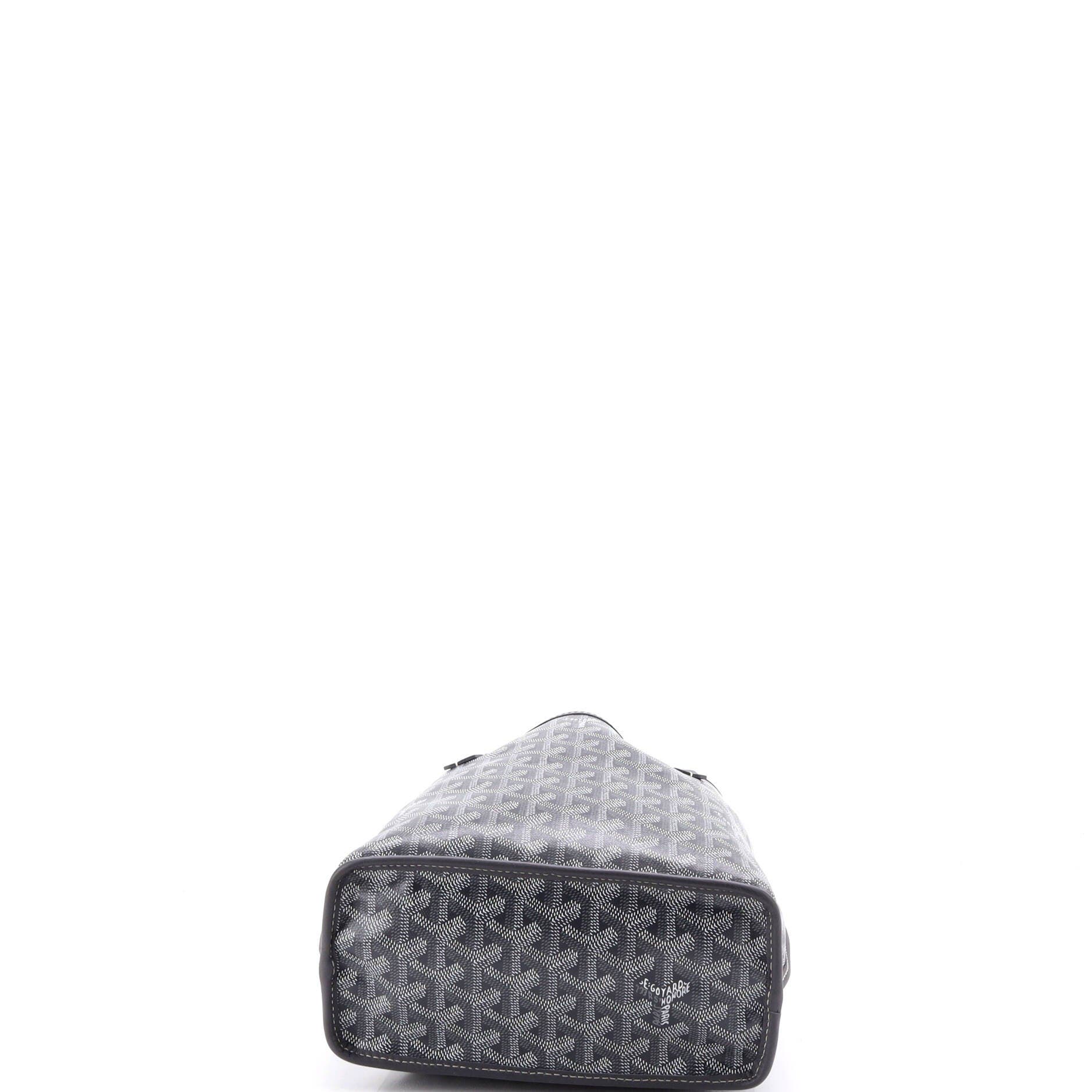 Anjou Reversible Tote Coated Canvas Mini, Alternate, color, Grey