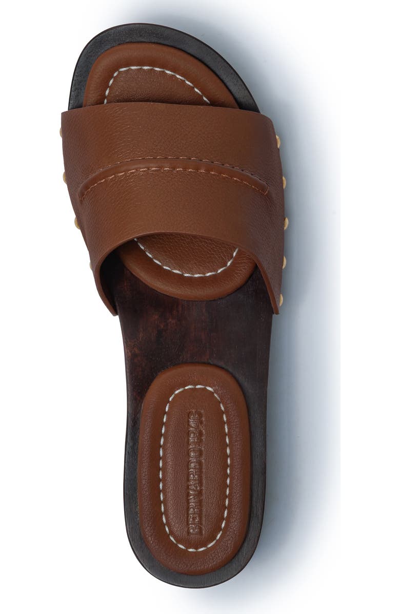 Bernardo 1946 Footwear Blyde Low Heel Clog, Alternate, color, Saddle