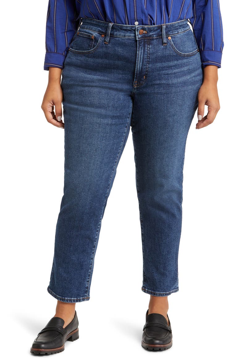The Perfect Vintage Jeans, Main, color, DEMING WASH
