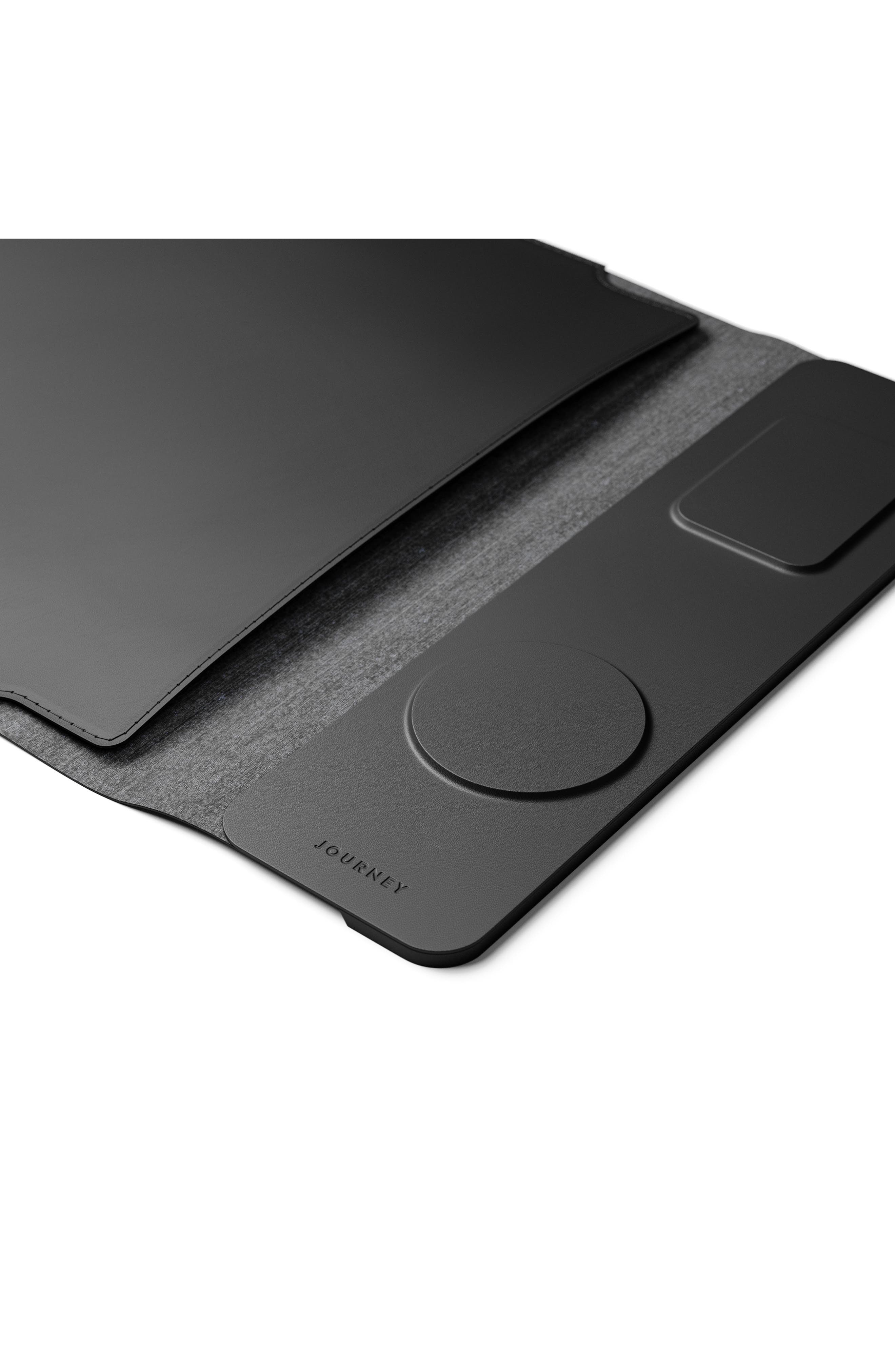 JOURNEY Nexa 13-Inch Wireless Charger Laptop Sleeve, Alternate, color, Black