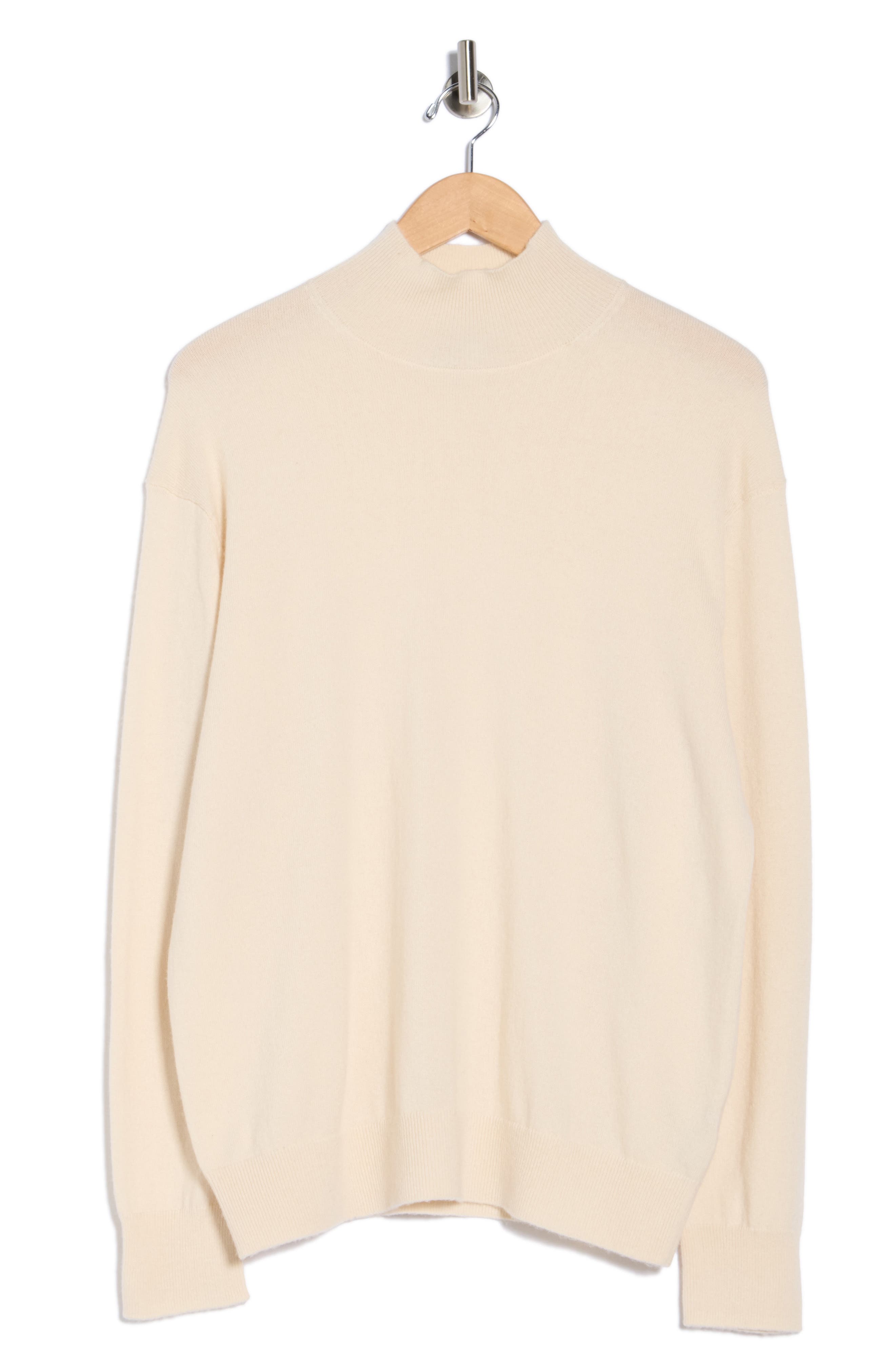 Vince Weekend Wool & Cashmere Turtleneck Sweater In Neutral