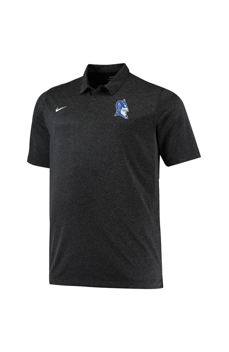 Nike Men's Nike Heathered Black Duke Blue Devils Big & Tall Performance Polo, Alternate, color, 